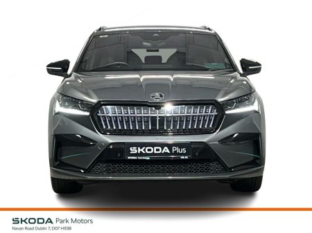 2024 Skoda Enyaq Sportline IV 80 - Crystal Grille - Reversing Camera - Ambient Lighting - Sat Nav - Climate Control - Heated Seats - Keyless Start - Apple CarPlay/Android Auto €41,950 thumbnail