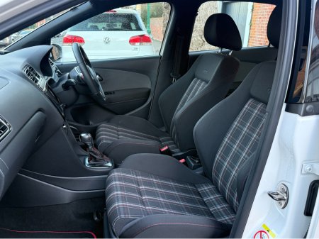 2012 Volkswagen Polo GTI, 1.4 Twin Charged Automatic, Only 37kms! New Nct 12/2026, Immaculate Condition, Tartan Seats, Apple Car Play, Android Auto, Reversing Camera, Flat Bottom Wheel, A/C, Service & Warranty Included, €11,950 thumbnail