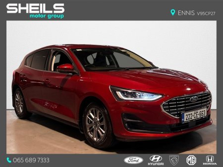 2022 Ford Focus 1.0 Petrol Titanium 125BHP
