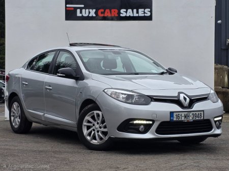 2016 Renault Fluence 1.5 DCI 95 LIMITED