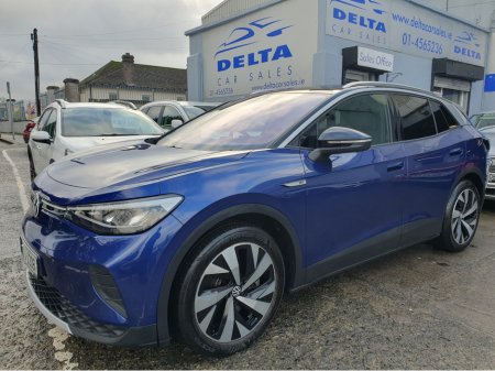 2021 Volkswagen ID.4 PRO PERFORMANCE FULLY ELECTRIC NCT 03/27 FINANCE AVAILABLE €90 PER WEEK HEATED STEERING WHEEL/ HEATED SEATS/ SAT NAV/ TOUCH SCREEN/ ANDROID AUTO/ APPLE CAR PLAY/ REVERSE CAMERA/ HISTORY CHECKED €19,900 thumbnail
