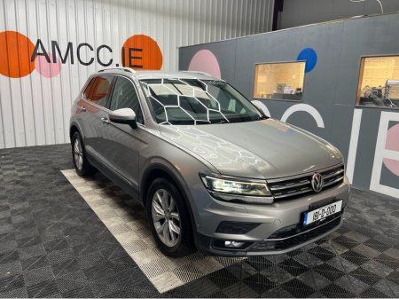 2018 Volkswagen Tiguan €23950! 2018 VOLKSWAGEN TIGUAN TDI 4MOTION HIGH LINE 2.0 AUTOMATIC / CRUISE CONTROL / 360° PARKING CAMERA / FRONT & REAR HEATED SEATS / PADDLE SHIFTERS