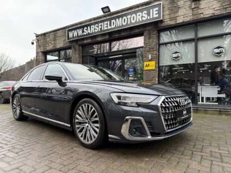 2023 Audi A8 60 TFSIE QUATTRO LUXURY. FSH. FINANCE ARRANGED. SIMI. AA APPROVED. OPEN 7 DAYS A WEEK BY APPOINTMENT €49,999 thumbnail