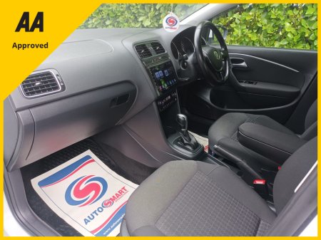 2017 Volkswagen Polo 1.2 TSI COMFORTLINE SPOTLESS WITH ONLY 24,524kms COMPREHENSIVE SERVICE HISTORY (10 STAMPS) FACTORY IMMOBILISER LEATHER STEERING WHEEL AUTO HEADLIGHTS FRONT FOGS ALLOY WHEELS ANDROID AUTO APPLE CARPLAY €14,395 thumbnail