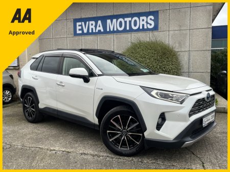 2019 Toyota Rav4 G 4WD HYBRID AUTOMAITC 2.5 PETROL //MASSIVE SPEC//PANORAMIC GLASS ROOF//FULL LEATHER//HEATED SEATS AND STEERING WHEEL// €29,950