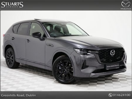 2026 Mazda CX-60 @ MAZDA SOUTH DUBLIN, MAZDA CX-60 4WD 2.5P PHEV (327ps) HOMURA AT 20, PAN ROOF, CONVINIENCE PACK* €68,200