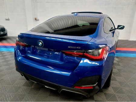 2022 BMW i4 **** RESERVED ****I4 40 M SPORT PRO (EVERY EXTRA ) (HUGE SPEC) SUNROOF -- VISIBILITY PACK-  COMFORT PLUS PACK- DRIVER ASSIST PROFESSIONAL -- PARK ASSIST PLUS - PRO PACK - COMFORT ACCESS - LASER LIGHTS €44,950