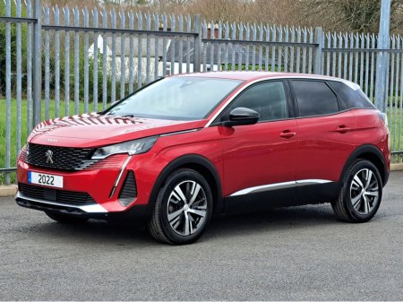 2022 Peugeot 3008 ALLURE 1.5TD 130BHP **8 SPEED AUTOMATIC** €31,500