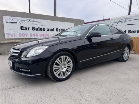2013 Mercedes-Benz E Class 250CDI BLUE EFFICIENCY AUTO AVANTGARDE CPE ECO 2DR A