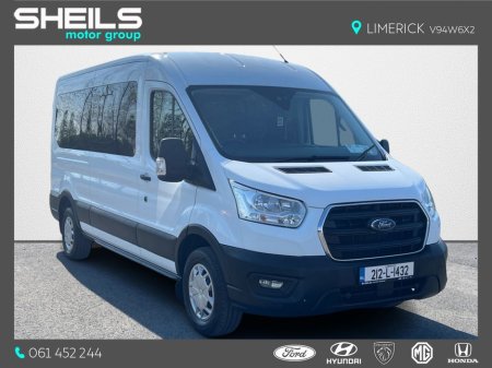 2021 Ford Transit Minibus 410 L 2.0 TD 130BHP RW €35,850