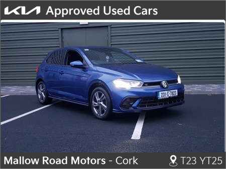 2023 Volkswagen Polo R-LINE 1.0 TSI 95BHP MANUAL 5SPEED 5