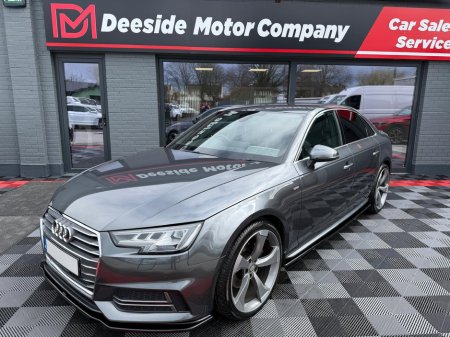 2017 Audi A4 S LINE ULTRA TDI , LEATHER HEATED SEATS , MAXTON KIT , 20" BRAND NEW ALLOYS , DE- CHROME , NCT , WARRANTY , SERVICE , FROM € 75 p/w & €5,950 DEPOSIT / TRADE IN , TRADE INS ACCEPTED .