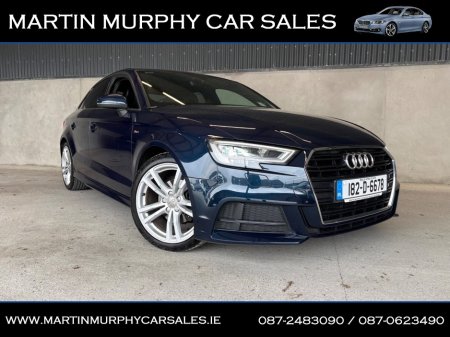 2018 Audi A3 LIMOUSINE 1.6 TDI 116 S LINE 4DR