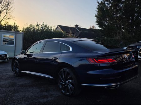 2019 Volkswagen Arteon 2.0 TSI R-LINE PANORAMIC SUNROOF 4MOTION 280BHP VIRTUALDASH FULL LEATHER HEATED ELECTRIC SEATS SAT NAV CARPLAY ANDROID AUTO BLIND SPORT PARKING SENSORS SELF PARKING ASSIST 360 CAMERA DYNAUDIO SOUND €31,500 thumbnail