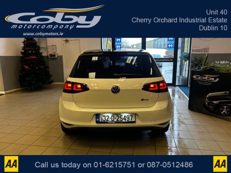 2013 Volkswagen Golf 1.4 5DR AUTO. NCT & Tax, Full Leather, Pan Roof, Cruise Control, Android Auto, MFSW, Reverse Cam, Alloy Wheels, Full Electrics, Parking Sensors, Paddle Shift, Dual Climate Control, Folding seats &more €11,950 thumbnail