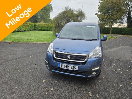 2018 Peugeot Partner 1.6 HDI HORIZON RE BLUE - WHEELCHAIR ACCESSIBLE - LOW MILEAGE €16,950