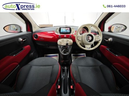 2017 Fiat 500 1.2 Automatic, Reversing camera €11,495