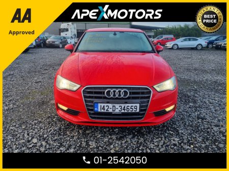 2014 Audi A3 FINANCE ARRANGED * AUTOMATIC (DSG) * NEW NCT DEC-26 * 4-DR SALOON * LOW LOW KMs * AA APPROVED * 101 SAFETY CHECKLIST * 12-MONTH ROADSIDE ASSIST * IMMACULATE * ADAPTIVE CRUISE * LOW TAX * 01-2542050 €12,949 thumbnail