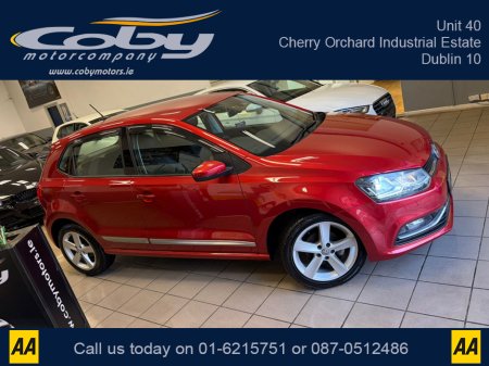 2016 Volkswagen Polo HIGHLINE 1.0 TSI AUTO 5DR. New NCT done before collection. Alloy Wheels, Half Leather, Reverse Cam, Dual Climate, Parking Sensors, Cruise Control, Mirror Link, MFSW, Bluetooth, Full Electrics and more €11,950 thumbnail