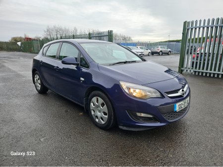 2013 Opel Astra S 1.4 I 100PS 5DR 106000 kms €4,550
