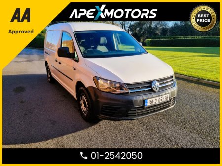 2016 Volkswagen Caddy Maxi FINANCE ARRANGED * MAXI C20 STARTLINE TDI 2DR * AA APPROVED  * 101 SAFETY CHECKLIST * 12-MONTH ROADSIDE ASSIST  * IMMACULATE * LOW LOW MILES * NEW DOE DEC-26 * VERY CAREFUL OWNER * CARTELL HISTORY €12,949