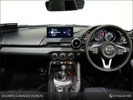 2026 Mazda MX-5 *1.5 EXCLUSIVE LINE 131PS* MAZDA SOUTH DUBLIN, ALL NEW MAZDA MX-5 EXCLUSIVE-LINE RF MODEL AVAILABLE FOR IMMEDIETE DELIVERY. KEYLESS ENTRY, HEATED SEAT €44,640