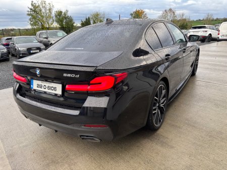 2021 BMW 5 Series 520d M Sport (MHT) €31,995
