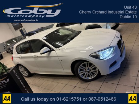 2014 BMW 1 Series 1.6 5DR AUTO M-Sport . NCT, Cruise Control, Dual Climate Control, Alloy Wheels, Revers Camera, Bluetooth, Folding Rear Seats, CD Player & more. €12,950 thumbnail