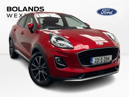 2022 Ford Puma 1.0L EcoBoost mHEV 125PS Titanium €18,995