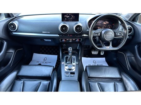 2017 Audi S3 *NEW MODEL* DIGITAL DASH SALOON-79,000KMS-QUATTTO - 300BHP-AUTO-LEATHER €29,900 thumbnail