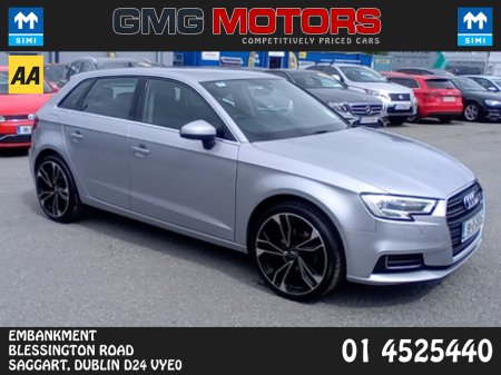 2019 Audi A3 **UPGRADED ALLOYS**1.0 TFSI 116HP €18,950