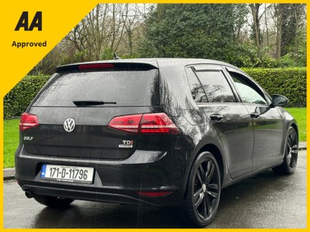 2017 Volkswagen Golf HIGHLINE 1.6 TDI MANUAL 5SPEED 110HP 5DR €13,450