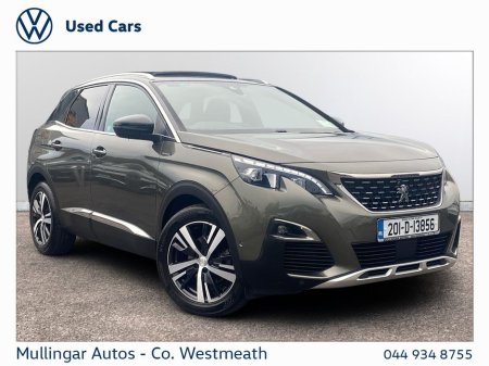 2020 Peugeot 3008 1.5 BlueHDi 130bhp GT Line €23,500