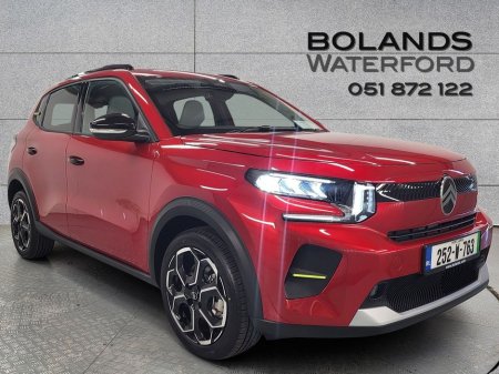 2025 Citroen C3 44kWh Battery with 113hp Max From €72 Per Week €24,400