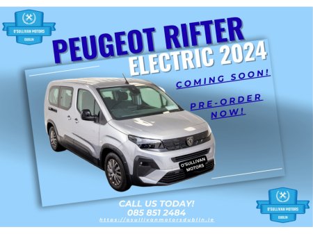 2024 Peugeot E-Rifter for sale