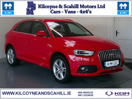 2014 Audi Q3 2.0 TDI 140 S LINE 4DR