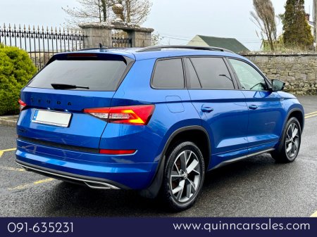 2021 Skoda Kodiaq 2.0 TDi SPORTLINE DSG AUTO 150 BHP  7 SEATER €39,950 thumbnail