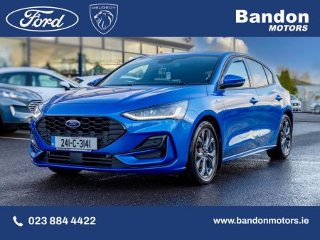 2024 Ford Focus 2024 Ford Focus Blue 1.0L EcoBoost 125PS ST-Line €27,950 thumbnail
