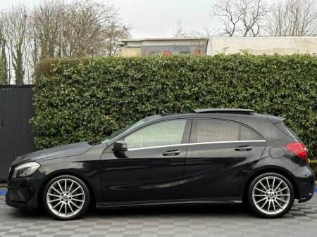 2018 Mercedes-Benz A Class A180 AMG-LINE 1.6 // TILT & SLIDE PAN ROOF // 18" DIAMOND CUT ALLOYS // FULL AMG-LINE SPORT INTERIOR €22,900 thumbnail