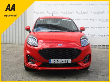 2021 Ford Puma ST-LINE  5DR 1.0T 125 MHEV.  UP GRADE ALLOYS, ONE VERY CAREFUL OWNER, FULL FORD SERVICE HISTORY AND IN SHOWROOM CONDITION !!12 MONTHS AA AND 12 MONTHS WARRANTY.  CALL BRENDAN ON 0872051161 €21,950