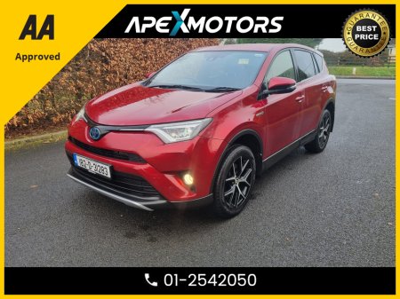 2018 Toyota Rav4 FINANCE ARRANGED * TOP-SPEC DESIGN HEV CVT VVT-I * NEW NCT DEC-27 * IMMACULATE * STAMPED SERVICE HISTORY * AA APPROVED * 101 SAFETY CHECKLIST * AUTOMATIC (DSG) * HEATED SEATS * COLOUR REVERSE CAMERA €19,949 thumbnail