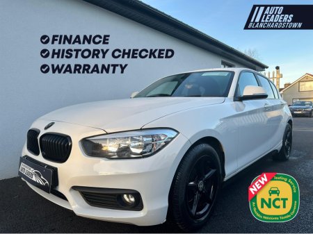 2017 BMW 1 Series 116D EFFICIENT DYNAMICS PLUS 114BHP SERVICE HISTORY