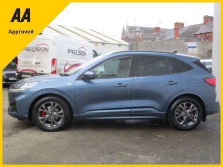 2023 Ford Kuga ST-LINE X 5DR 1.5 TD 120 S6. S6.2 M6, TOP OF THE RANGE WITH WINTER PACK, ONE CAREFUL OWNER AND FULL FORD SERVICE HISTORY !!12 MONTHS WARRANTY AND 12 MONTHS AA COVER. €37,950 thumbnail
