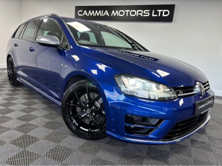 2015 Volkswagen Golf *VOLKSWAGEN GOLF R* *ESTATE* *LAPIZ BLUE METALLIC* *DSG* *REVERSE CAMERA* *LEATHER HEATED MENORY ADJUSTABLE SEATS* *KEYLESS ENTRY* *PARKING SENSORS* *TRADE INS WELCOME* *CADIZ WHEELS OPTIONAL* €24,950