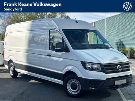 2025 Volkswagen Crafter HIGHLINE 35 LWB 140BHP M6F *PRE REG SALE* *APPLE CARPLAY/ANDROID AUTO* *REAR VIEW CAMERA* *FRONT AND REAR PARKING SENSORS* *AIR CONDITIONING* *LED CARGO LIGHTS* *REAR INTEGRATED STEP* * €39,427