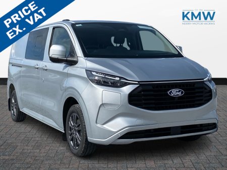 2026 Ford Transit Custom 2.5 Crewcab Limited PHEV 225BHP Automatic €50,500