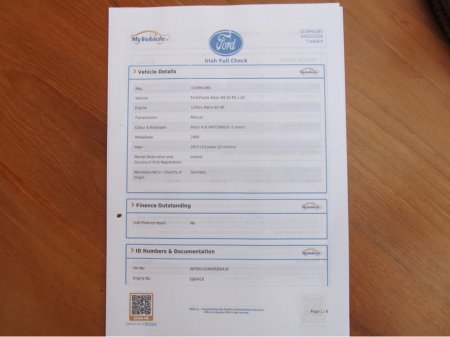 2015 Ford Fiesta MCA ZETEC 1.25 60PS M5 5DR WITH FSH €9,950 thumbnail