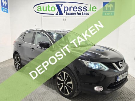 2017 Nissan Qashqai 1.5 DCI Tekna Panoramic Sunroof, Reversing camera €14,995