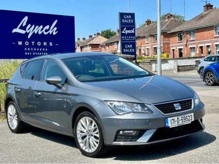 2017 SEAT Leon 1.6 TDI SE DYNAMICS TECH 1 115PS 5DR A €13,995
