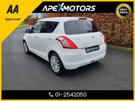 2012 Suzuki Swift 1.2 MANUAL * TOP-SPEC SZ3 * NEW NCT FEB-27 * ONE OWNER FROM NEW * IMMACULATE * 6-STAMPS in SERVICE HISTORY * AA APPROVED * 101 SAFETY CHECKLIST * LOW LOW MILES * CRUISE CONTROL * LOW TAX * 12-MONTH RO €6,949 thumbnail